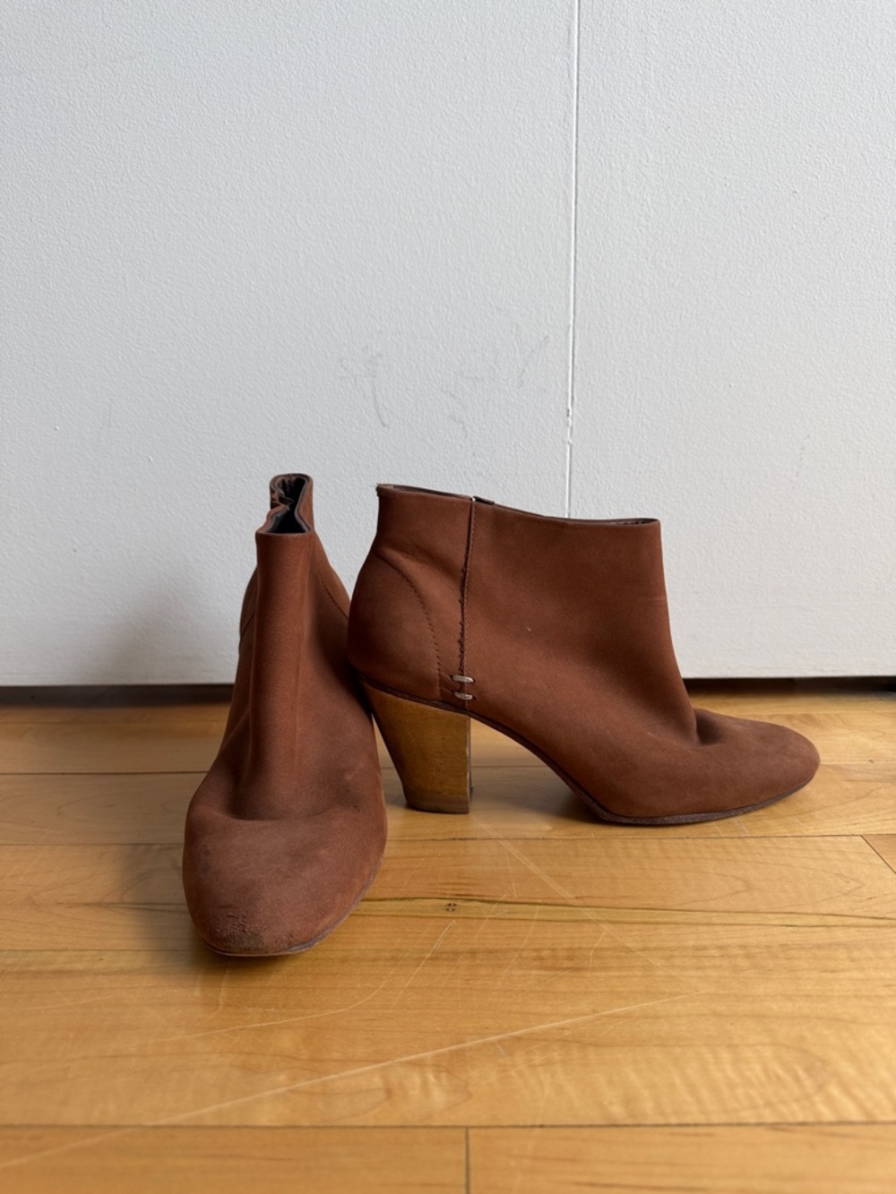 Rachel Comey Brown Suede Ankle Booties